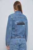 Chaqueta denim  azul levis talla Xs 189