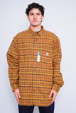 Camisa escocesa amarilla Carhartt Talla Xl Image 0