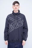 Cortaviento Negro  Adidas Talla L