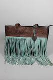 Cartera/Mochila café/turquesa Ariat Talla TU Image 0