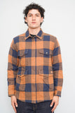 Camisa escocesa cafe Dickies Talla M Image 0