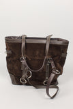 Cartera/Mochila cafe moro Coach Talla TU Image 2