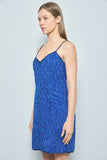 Vestido Azul Laurence Kazar Talla M Image 1