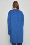 Abrigo casual  azul diane von fu talla L 464