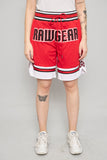 Shorts casual  rojo rawgear talla L 308