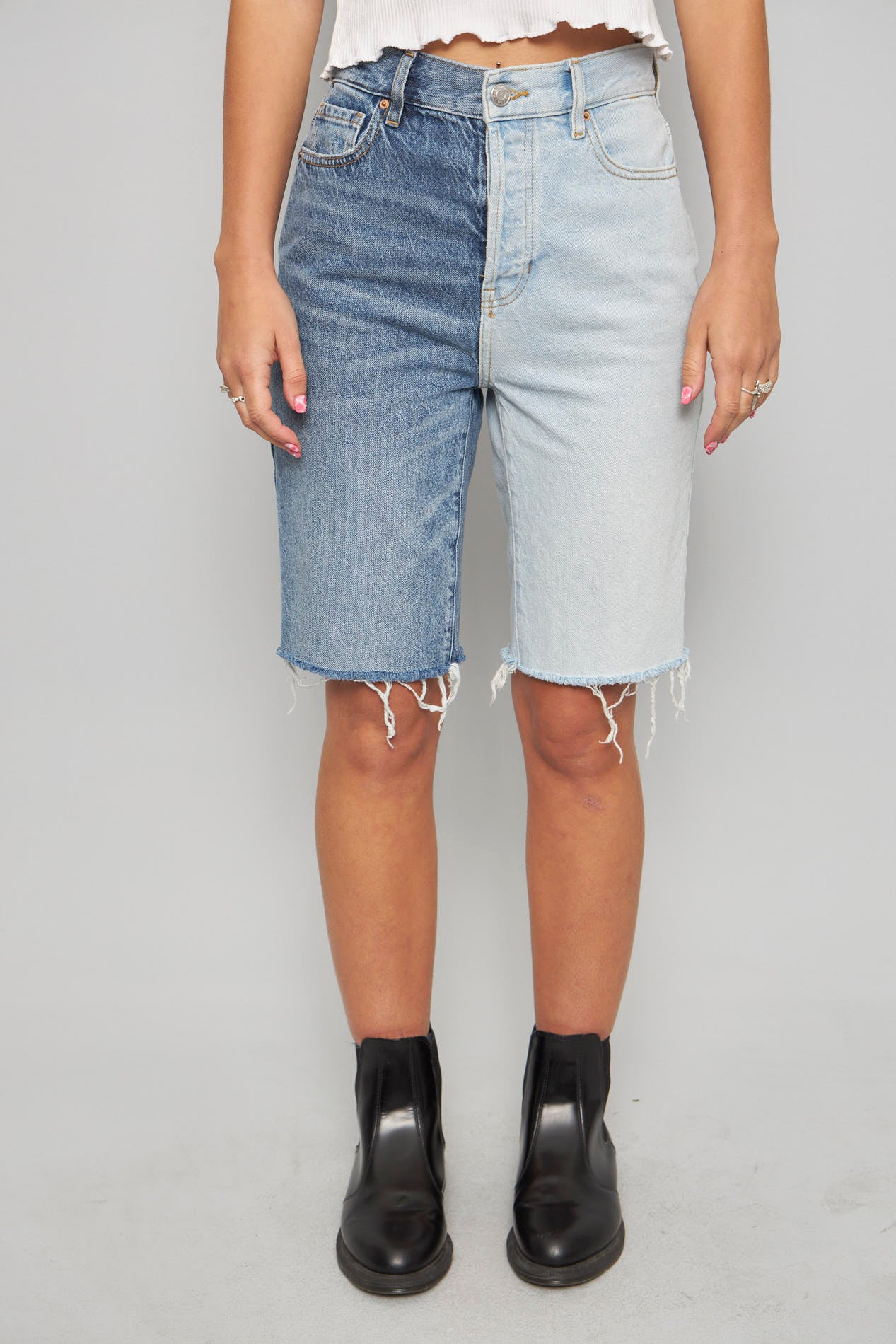 Shorts casual  azul lovemade talla 36 309