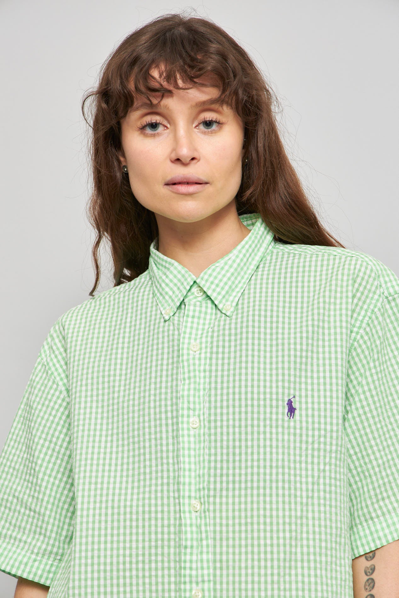 Blusa casual  verde ralph lauren talla Xl 876