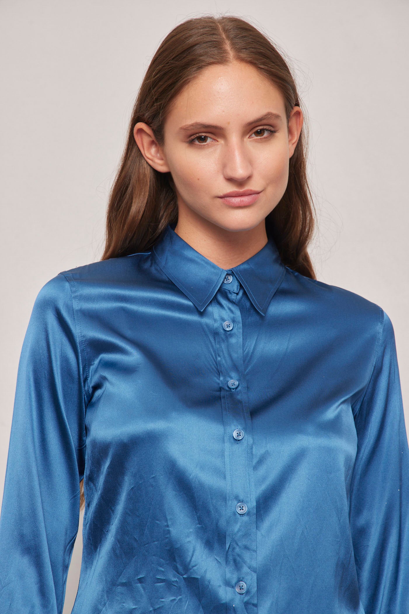 Blusa casual  azul gap talla XS
