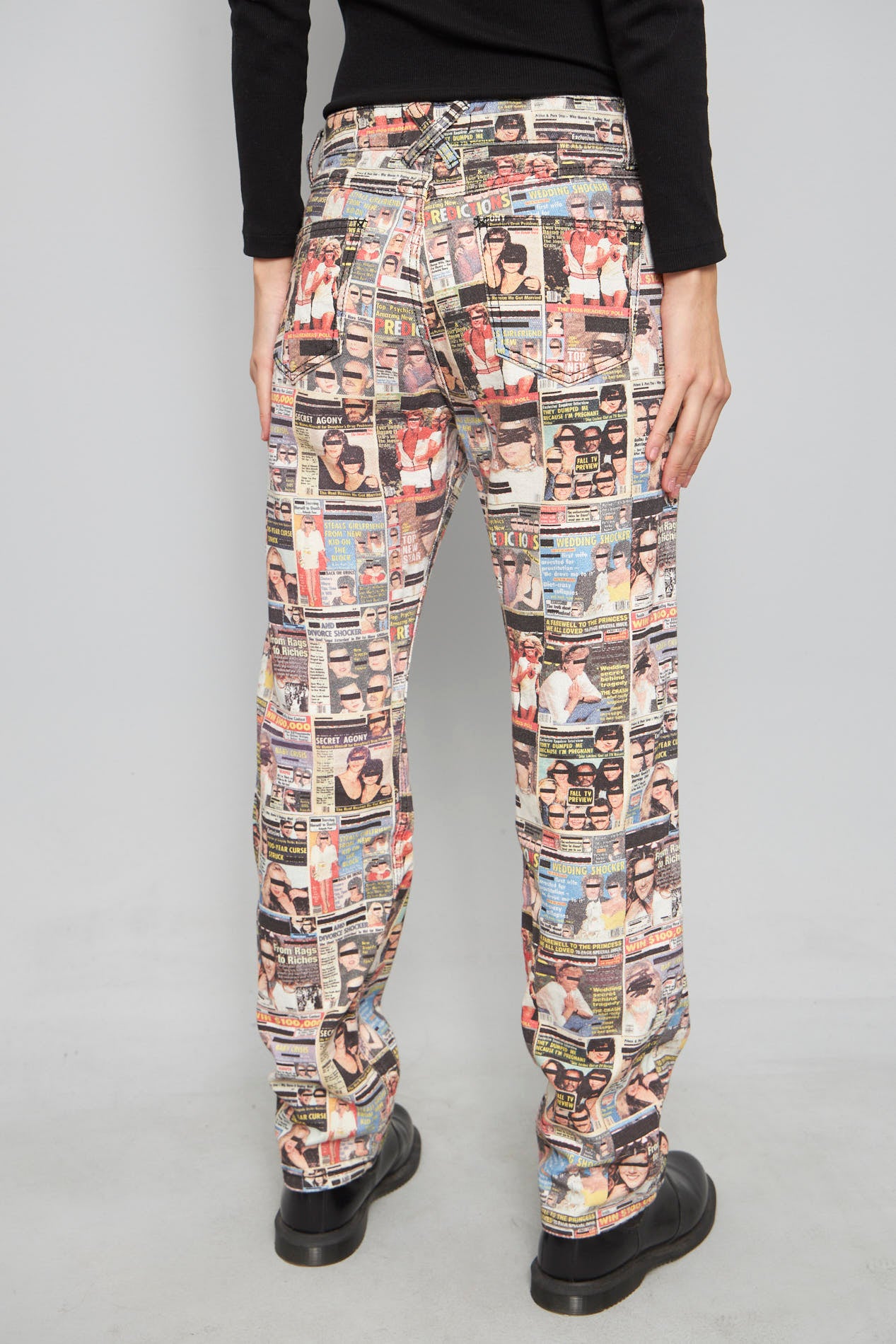 Pantalon casual  multicolor rachel talla S 893