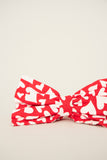 Corbata vintage reciclado rojo nostalgic talla M