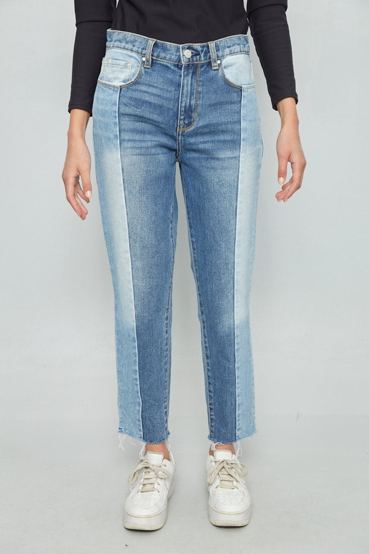 Jeans recto reciclado multicolor pacsun talla M Nostalgic