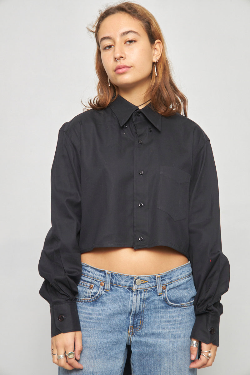 Blusa casual reciclado negro Lovemade talla L