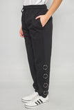 Pantalon casual reciclado negro Lovemade talla M