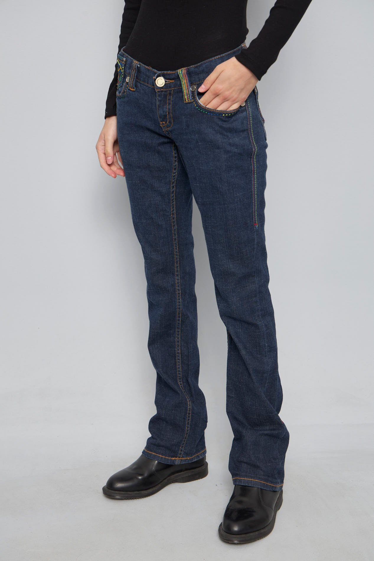 Jeans casual  azul coogi talla 36 829