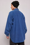 Camisa casual  azul levis talla L 971