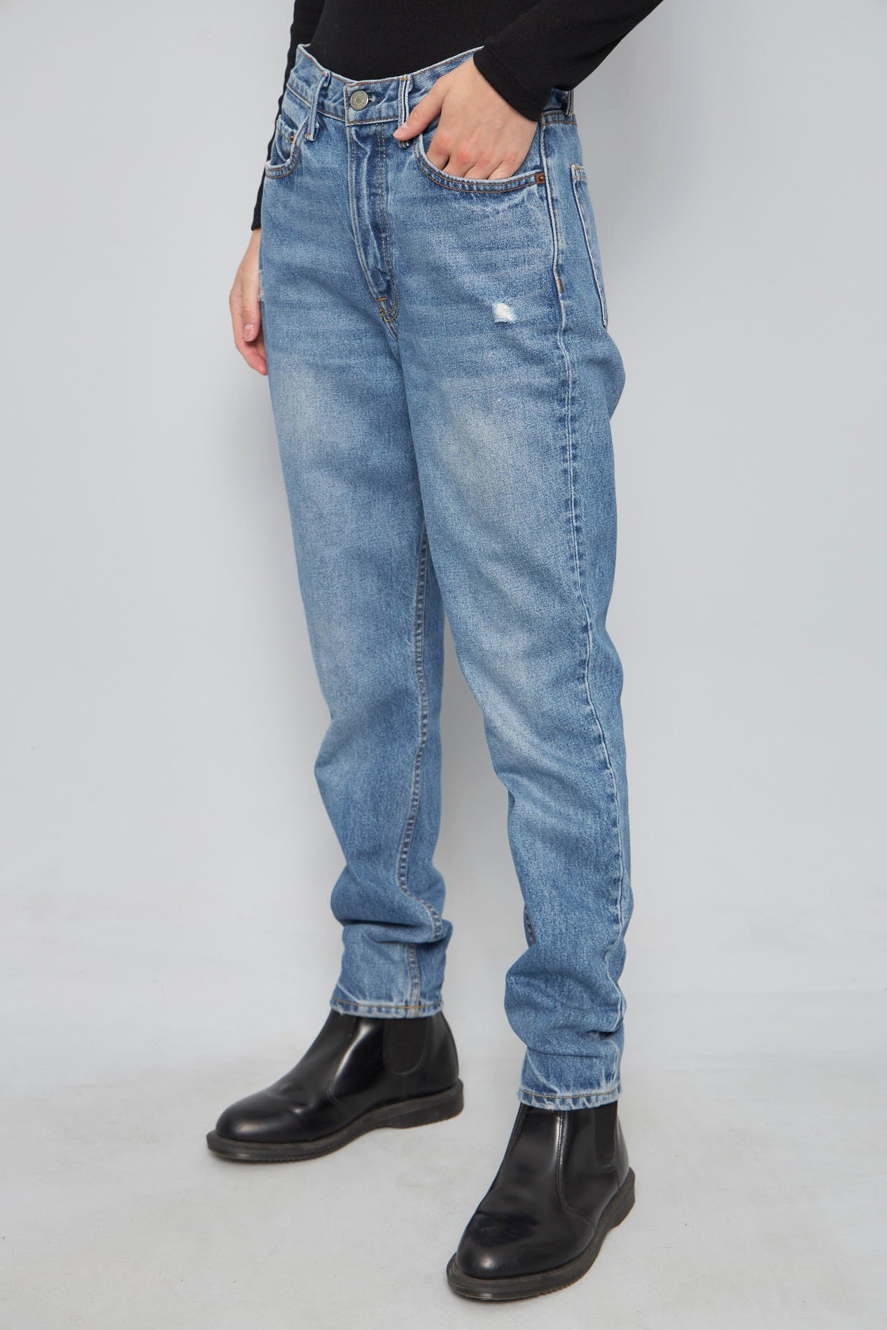 Jeans casual  azul grlfrnd talla 36 836