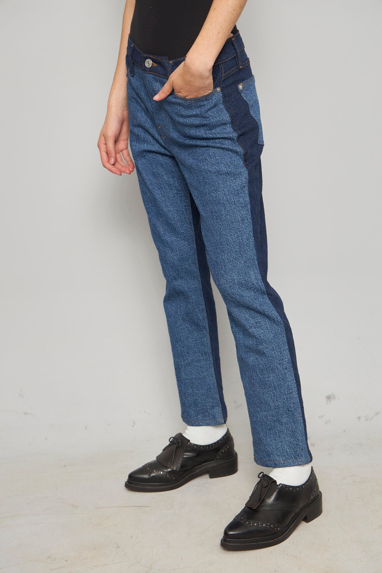 Jeans casual  azul frame  talla M 545