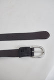 Cinturon vintage  negro lauren talla L 819
