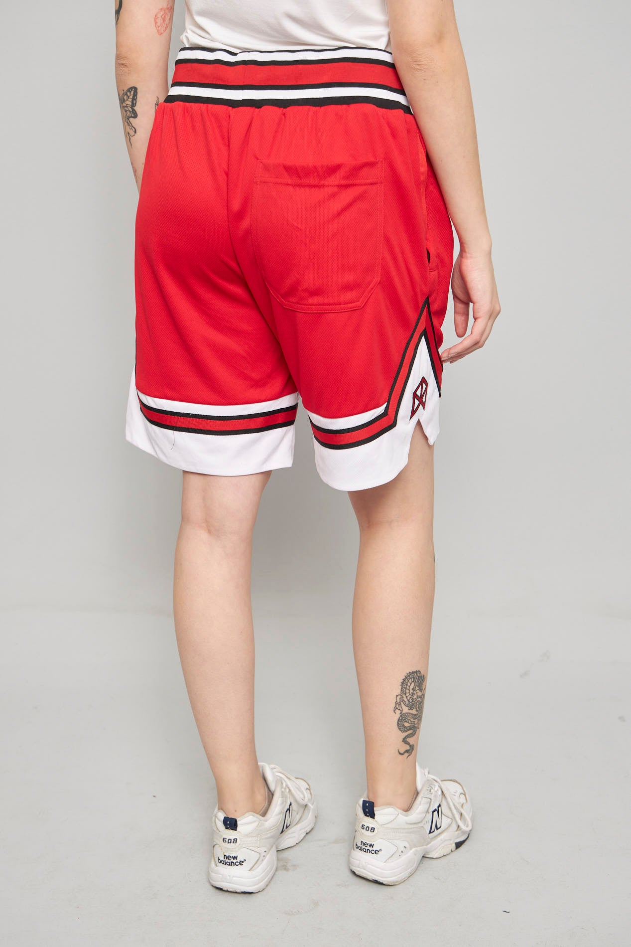Shorts casual  rojo rawgear talla L 308