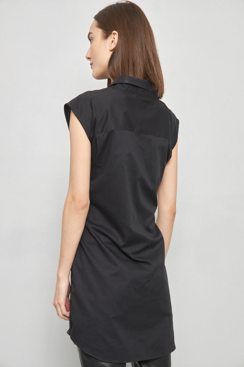 Blusa casual reciclado negro Lovemade talla 2XL