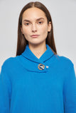 Sweater casual  azul lauren         talla L 014