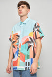 Camisa casual  multicolor mavrans talla Xl 460