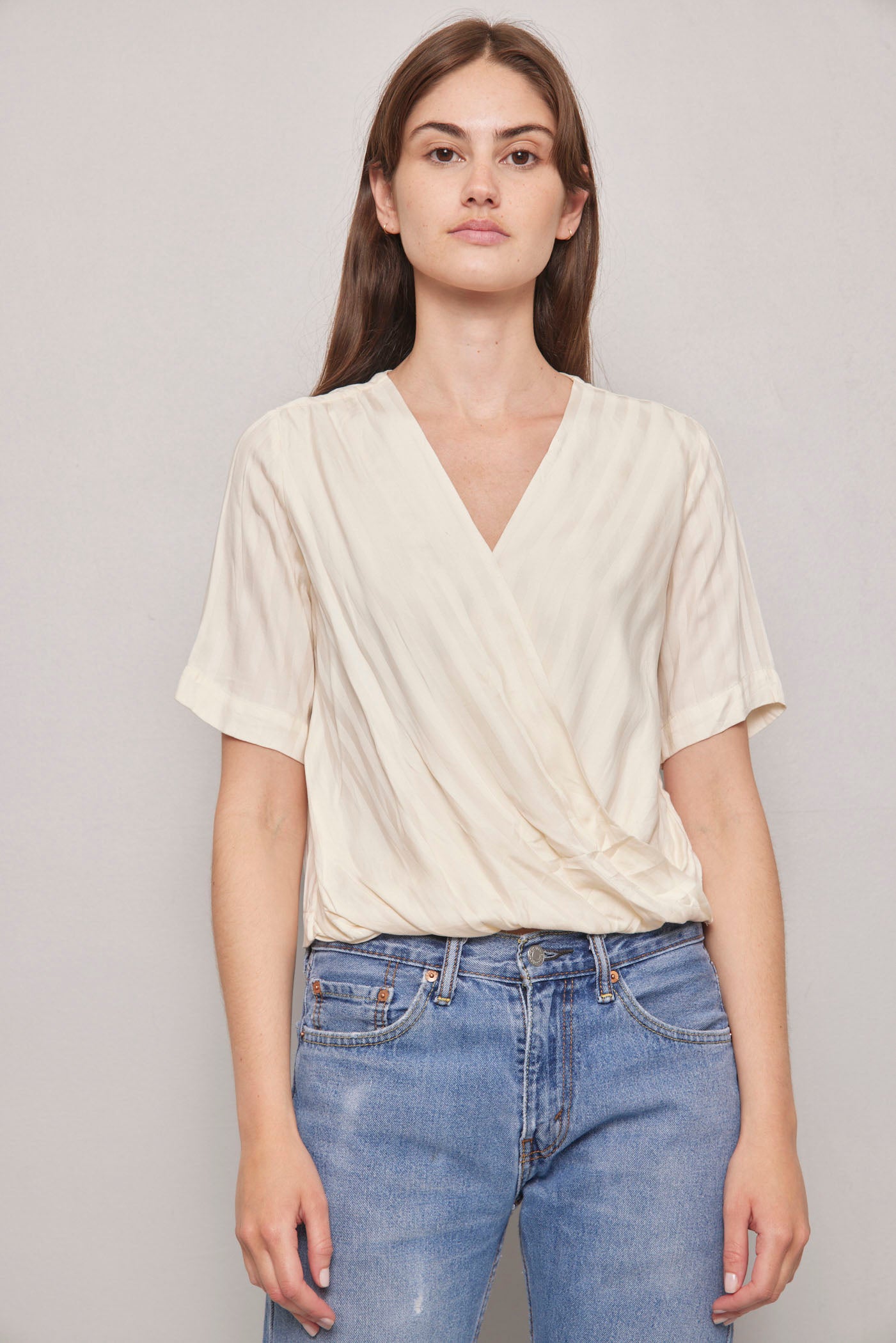Blusa casual  crema & other stories talla XS