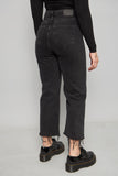 Jeans casual  negro mng talla 38 749