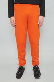 Pantalon casual reciclado naranja lovemade talla M