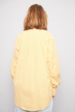 Blusa casual  amarillo ralph lauren talla L 851