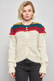 Sweater casual  multicolor mes demois talla Xs 695