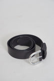Cinturon vintage  negro lauren talla L 819