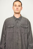Camisa casual  gris wrangler talla Xl 343