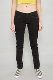 Jeans casual reciclado negro levis talla 38